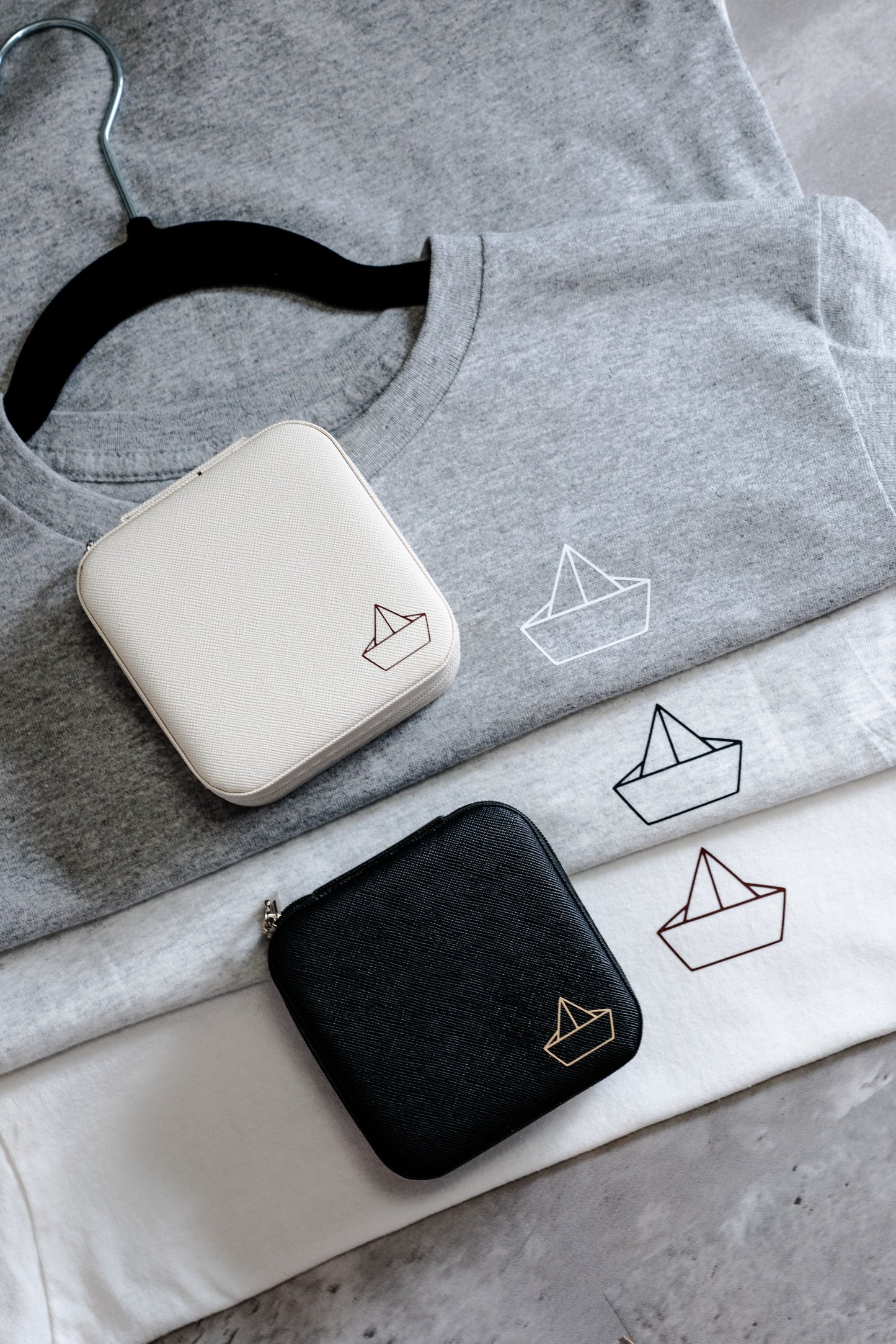 Origami Boat | WHITE - Forever Treasures Chest: Mini Jewellery Box