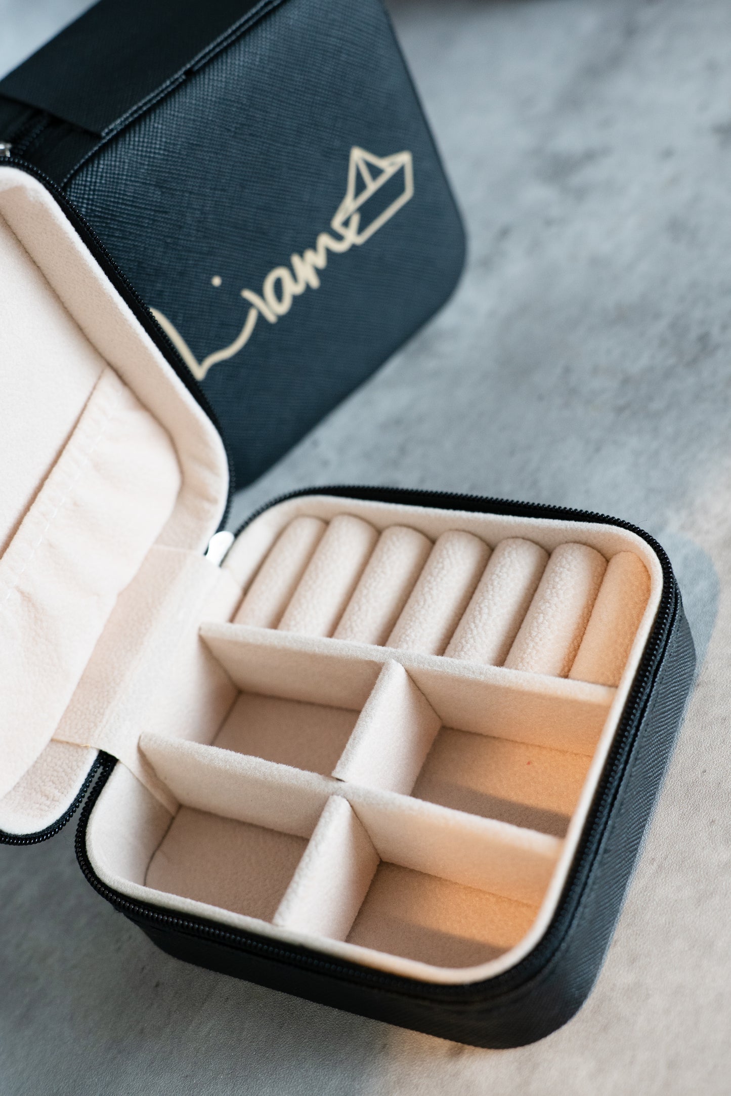 Artist's Signature Legacy - Liam | BLACK - Forever Treasures Chest: Mini Jewellery Box