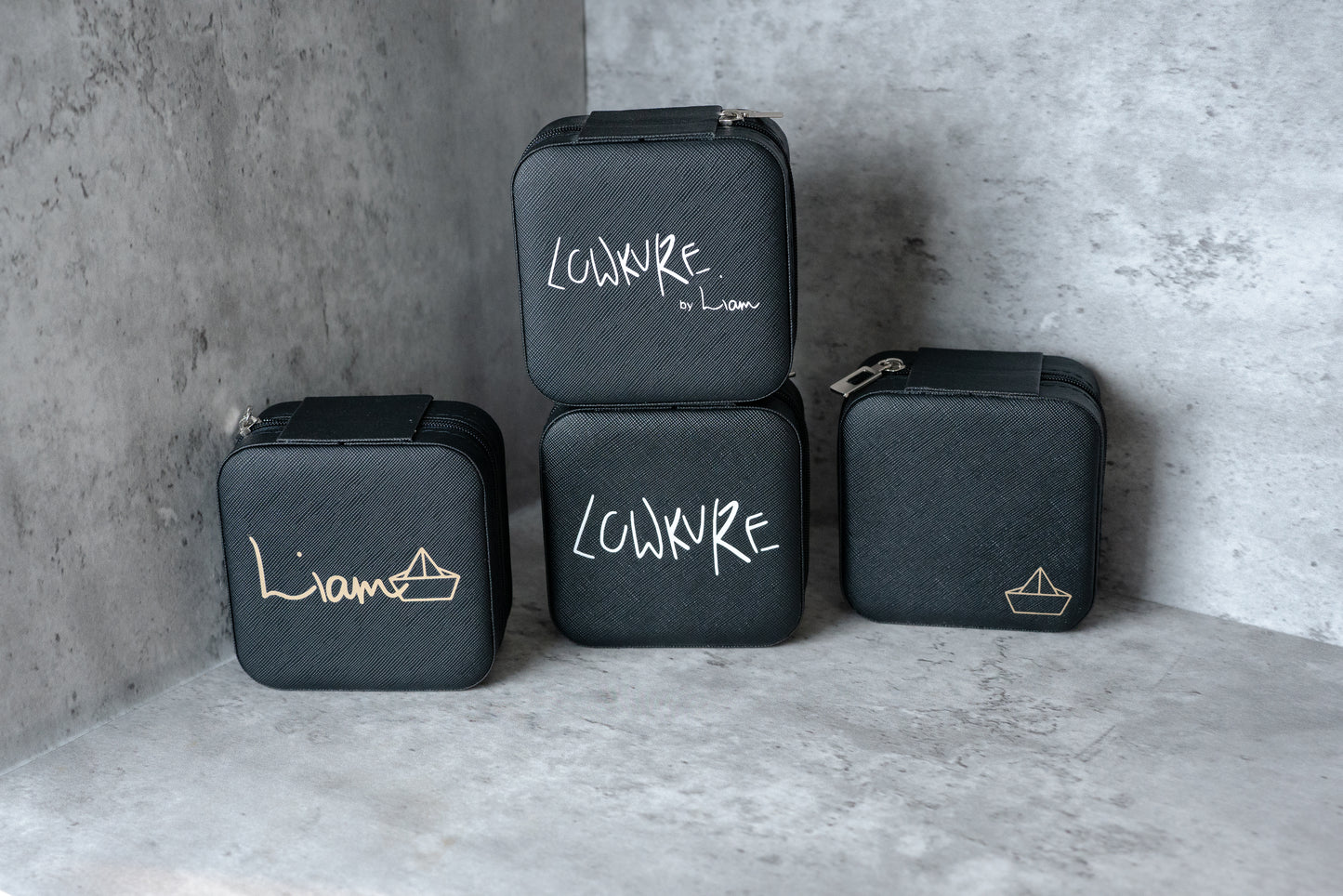 LowKure | BLACK - Forever Treasures Chest: Mini Jewellery Box