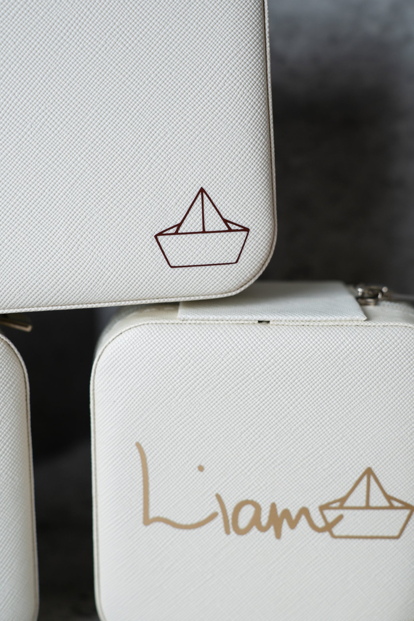 Artist's Signature Legacy - Liam | WHITE - Forever Treasures Chest: Mini Jewellery Box