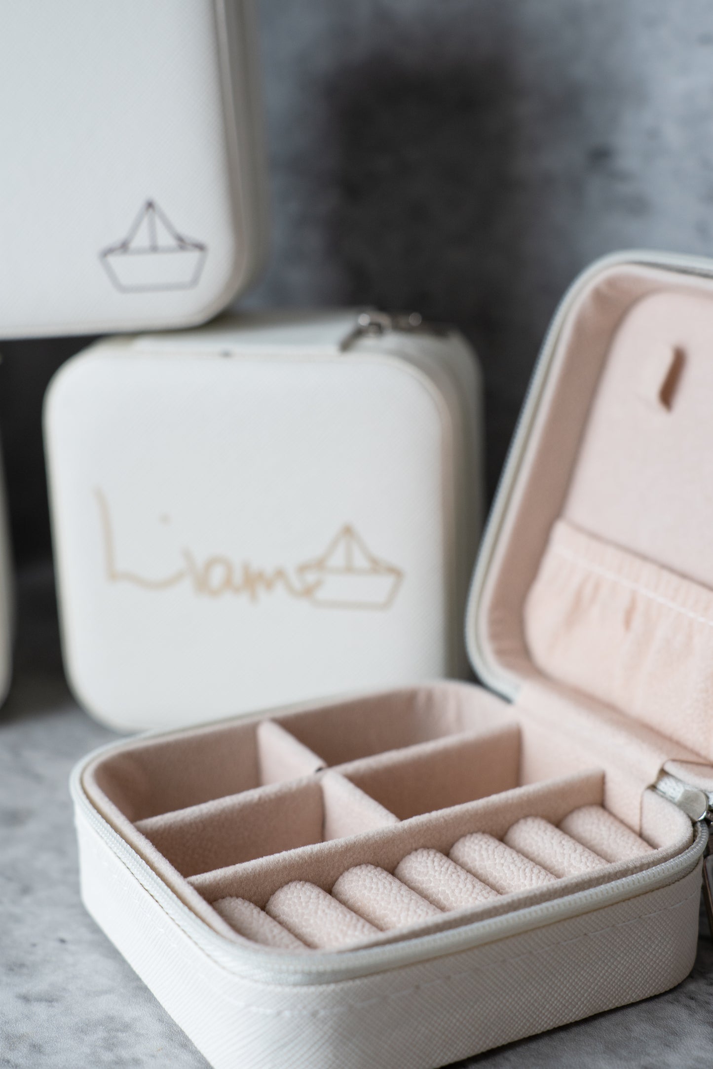 Origami Boat | WHITE - Forever Treasures Chest: Mini Jewellery Box