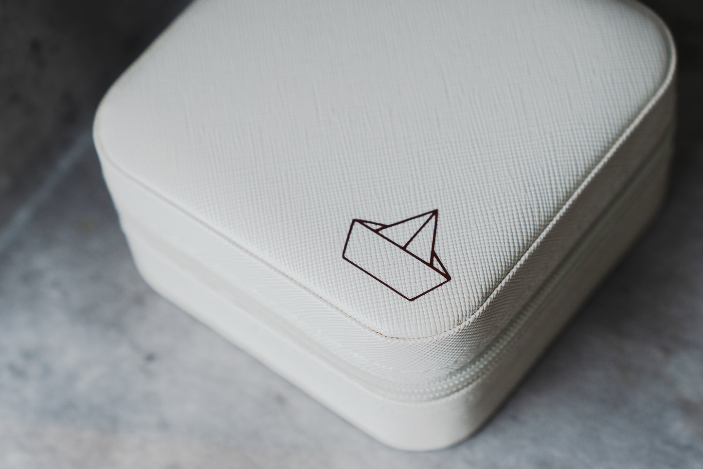 Origami Boat | WHITE - Forever Treasures Chest: Mini Jewellery Box