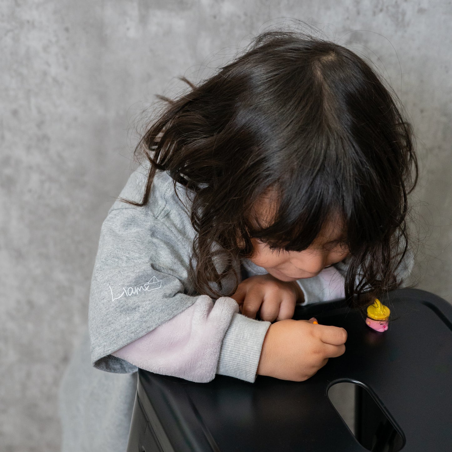 Kids / Youth | Boat Icon | DARK HEATHER GREY - Little Legacy Basic T-Shirt