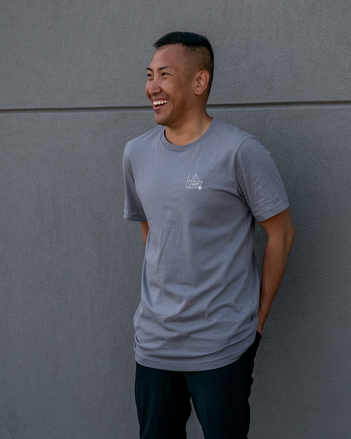 Men's / Unisex Legacy T-Shirt - STORMY | River of Resilience Logo
