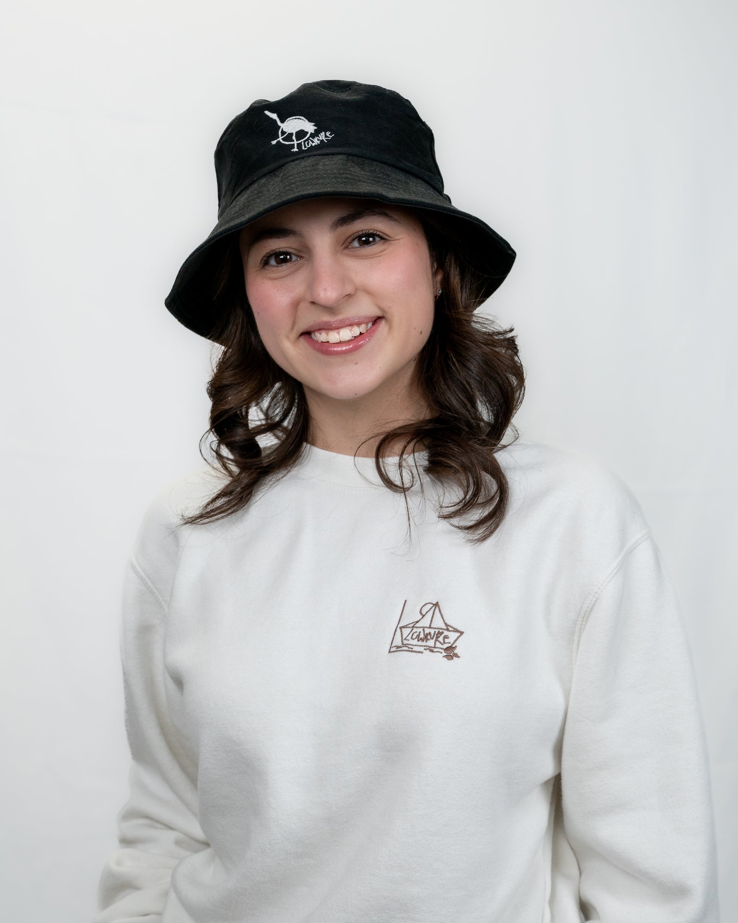 CRANE | Black Bucket Hat | One Size Fits MOST