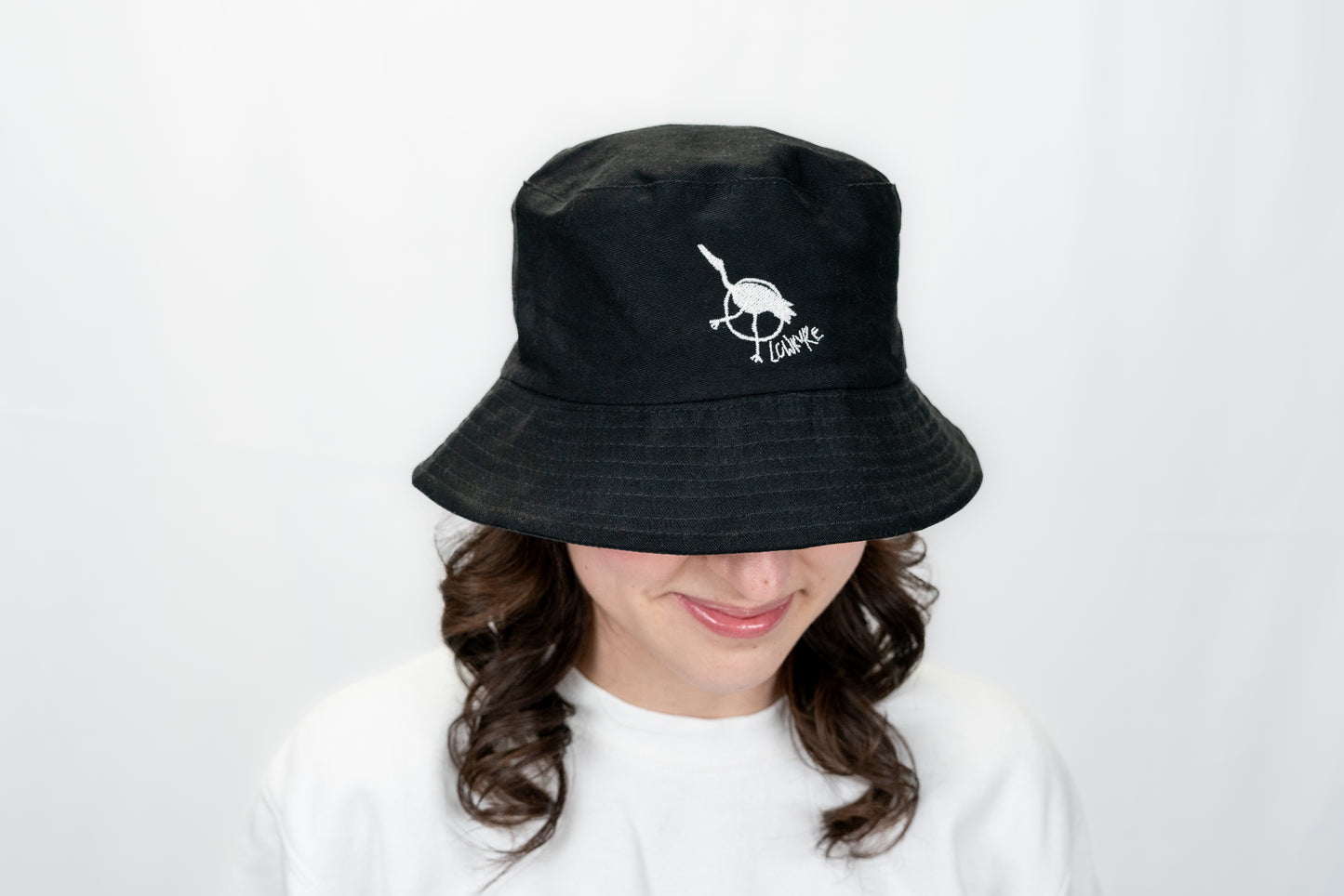 CRANE | Black Bucket Hat | One Size Fits MOST