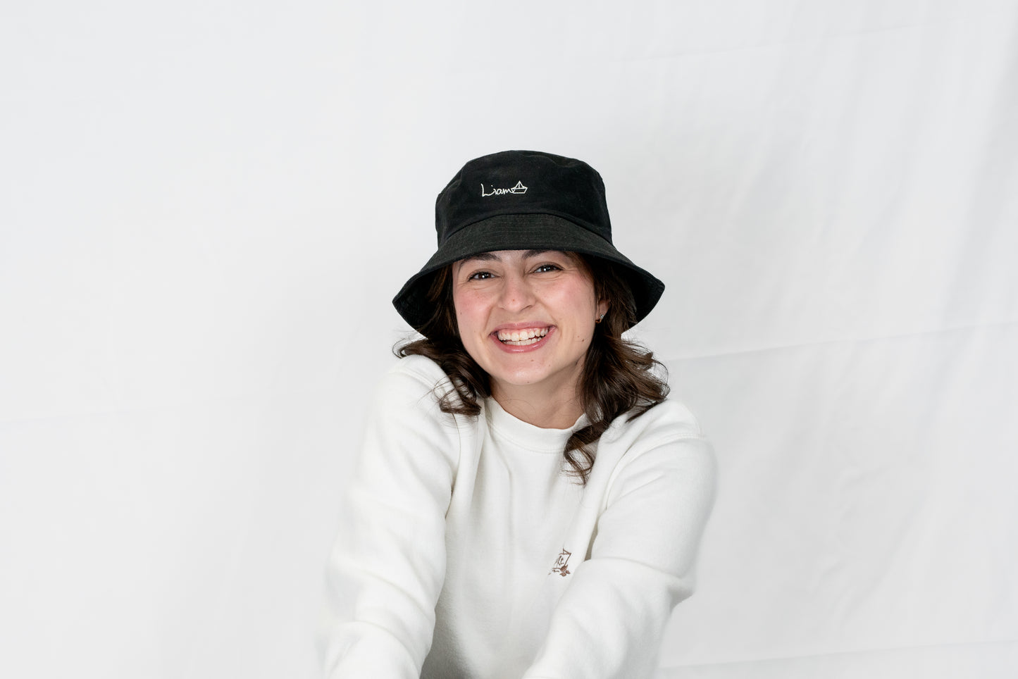 LIAM | Black Bucket Hat | One Size Fits MOST