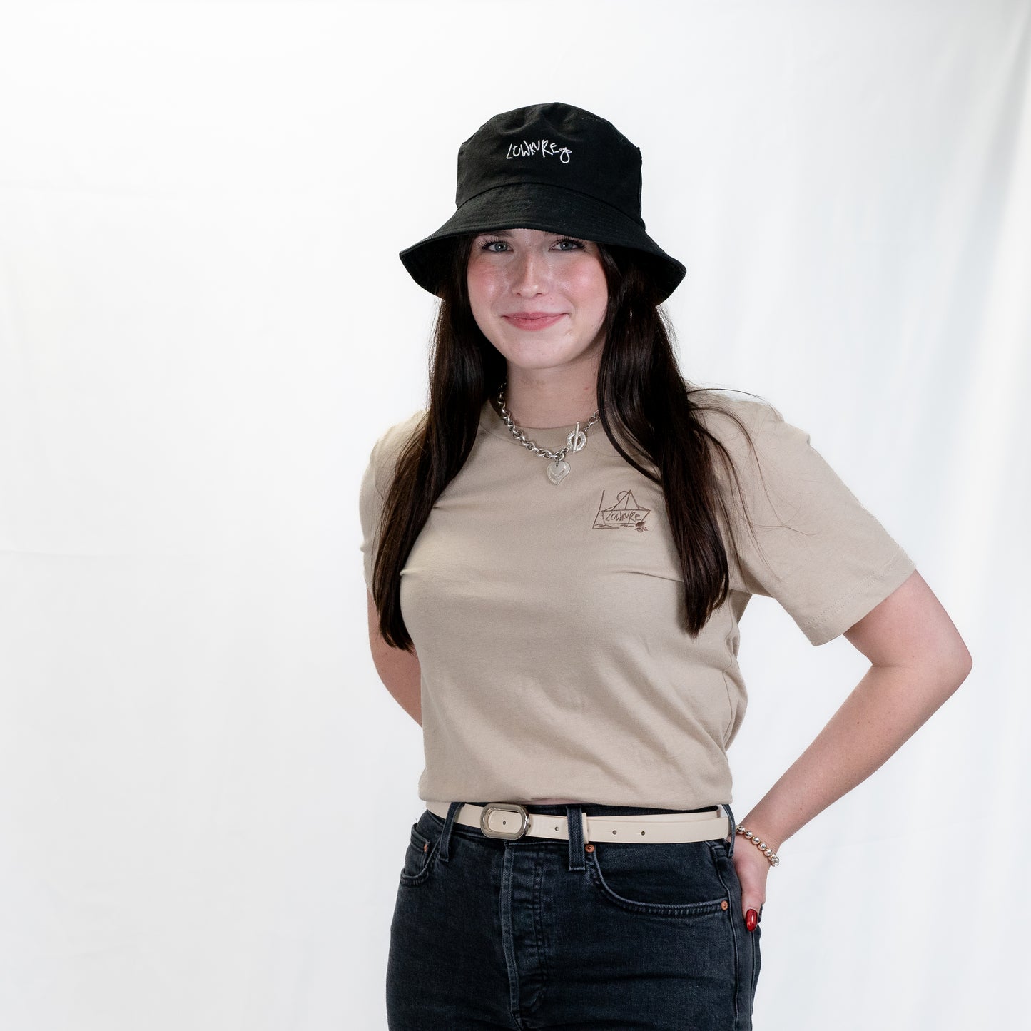 Men's / Unisex Legacy T-Shirt - TAN | River of Resilience Logo