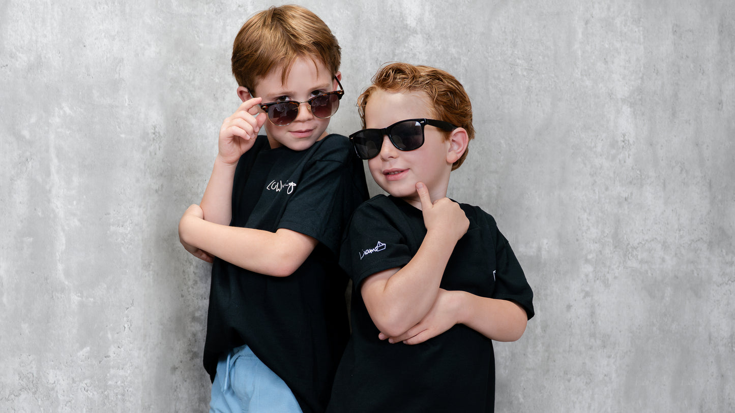 LITTLE LOWKURE | BLACK - Little Legacy Basic T-Shirt