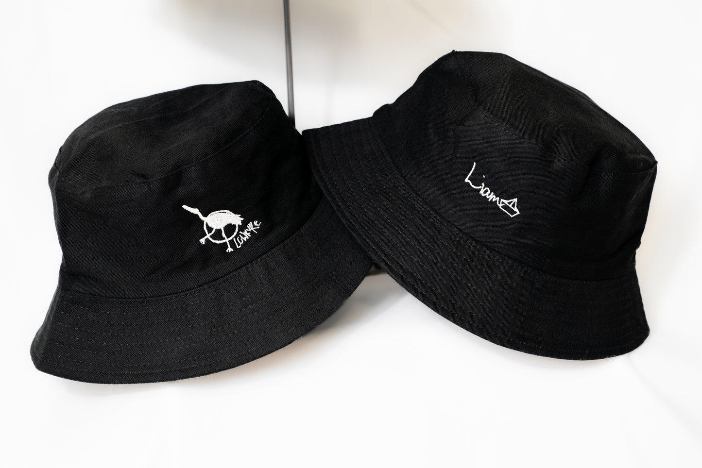 LIAM | Black Bucket Hat | One Size Fits MOST