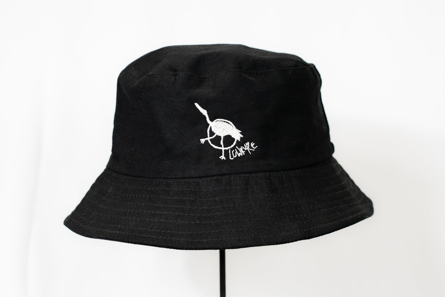 CRANE | Black Bucket Hat | One Size Fits MOST