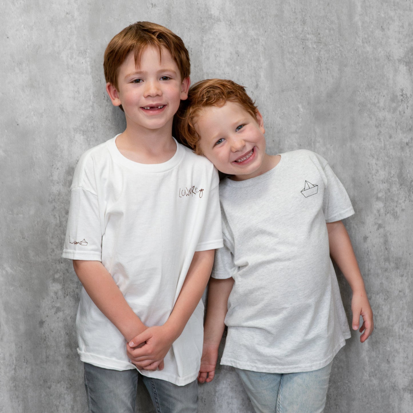 LITTLE LOWKURE | LIGHT HEATHER GREY - Little Legacy Basic T-Shirt