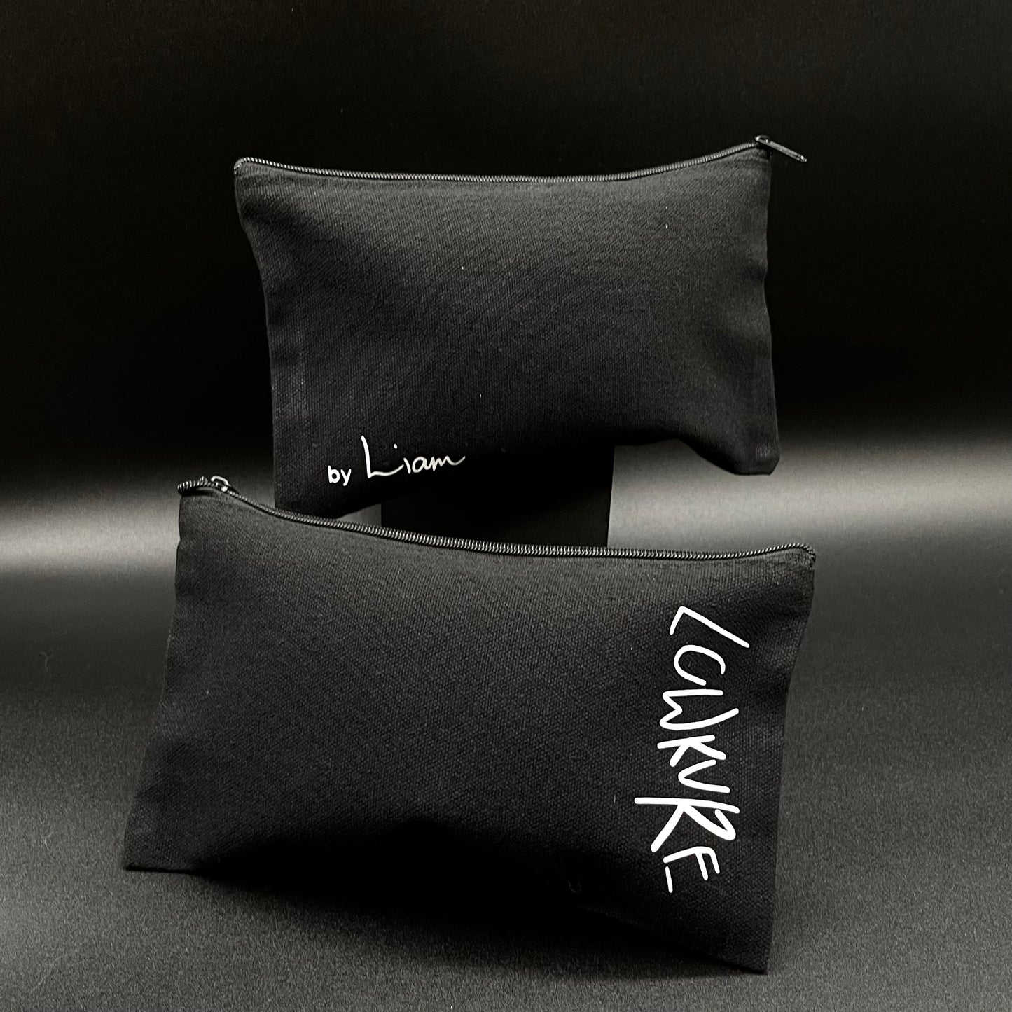 Halo & Shadow Mini Pouches | BLACK, GREY, IVORY