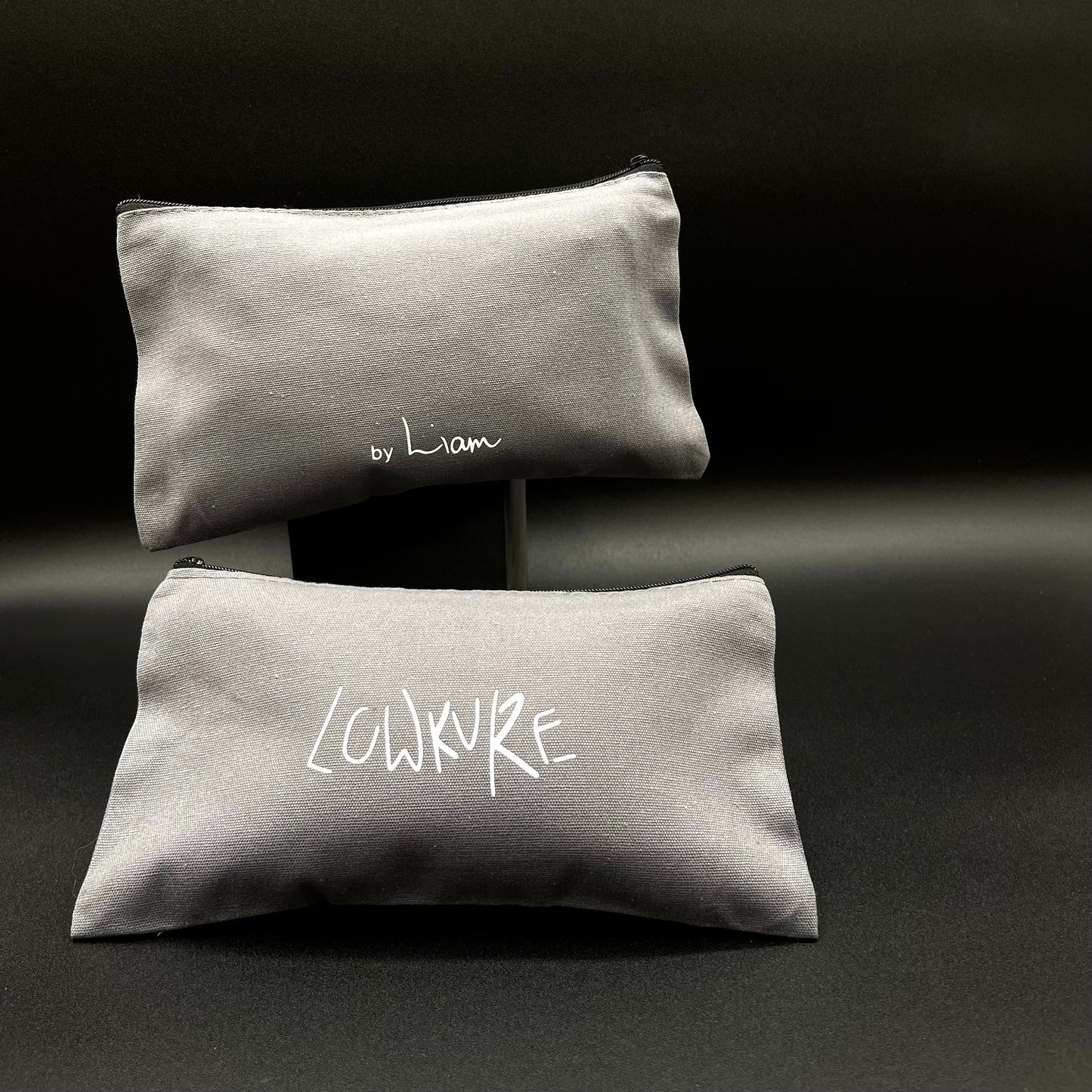 Halo & Shadow Mini Pouches | BLACK, GREY, IVORY