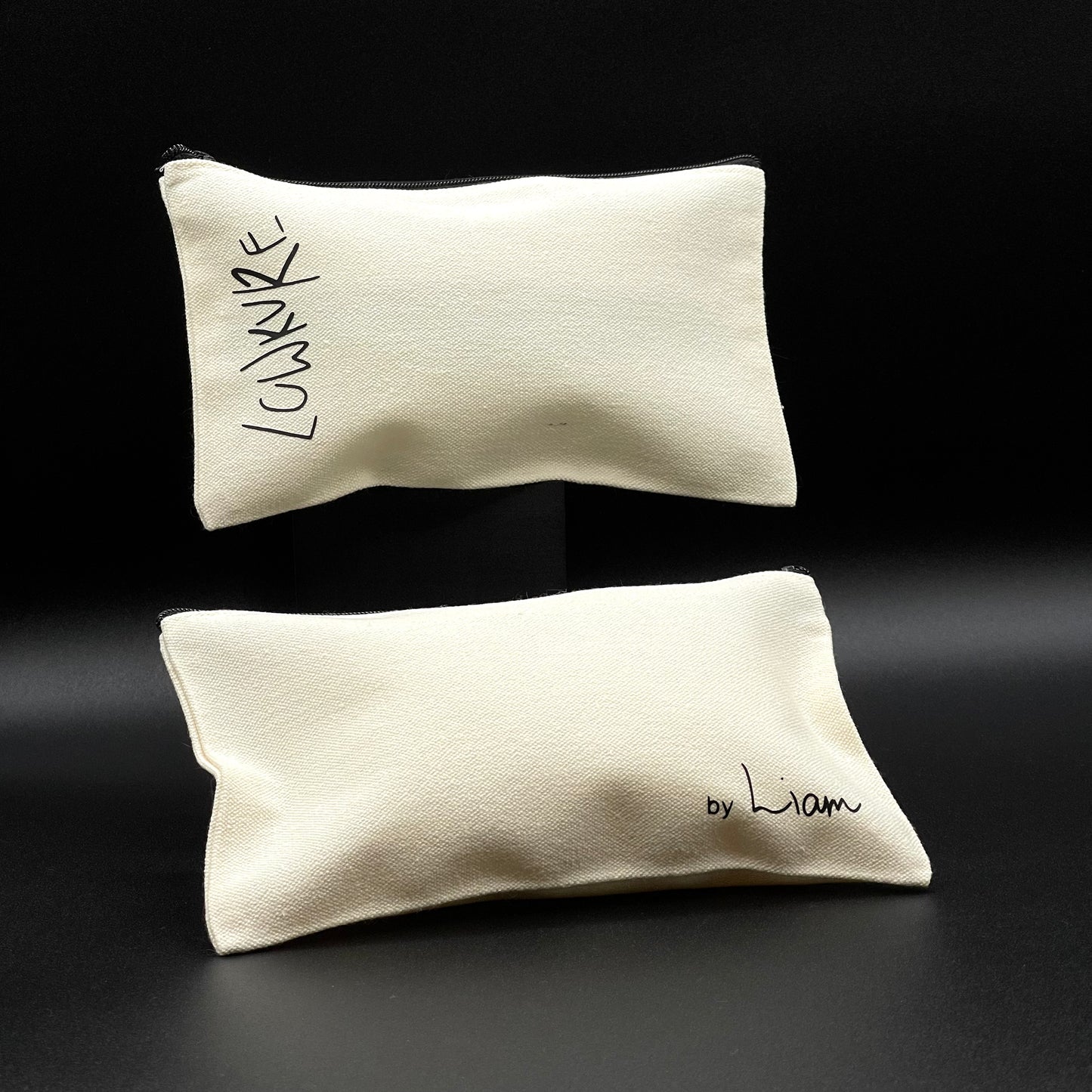 Halo & Shadow Mini Pouches | BLACK, GREY, IVORY