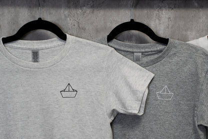 LITTLE LOWKURE  |  LIGHT HEATHER GREY - Little Legacy Basic T-Shirt