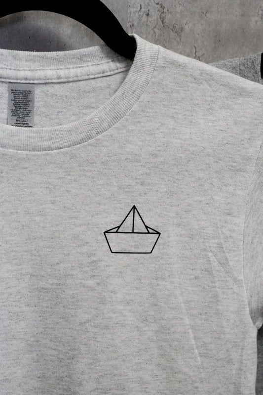 LITTLE LOWKURE  |  LIGHT HEATHER GREY - Little Legacy Basic T-Shirt