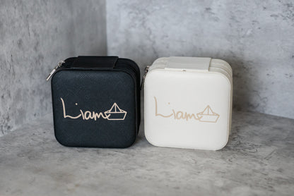 Artist's Signature Legacy - Liam  |  BLACK - Forever Treasures Chest: Mini Jewellery Box
