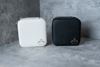 Origami Boat  |  BLACK - Forever Treasures Chest: Mini Jewellery Box