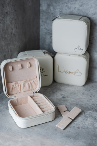 Origami Boat  |  WHITE - Forever Treasures Chest: Mini Jewellery Box