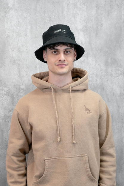 Men's / Unisex Heavyweight Hoodie -  SANDSTONE  |  Crane Logo