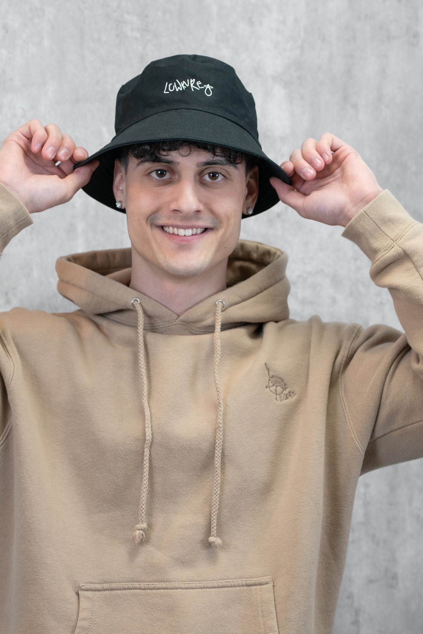 Men's / Unisex Heavyweight Hoodie -  SANDSTONE  |  Crane Logo