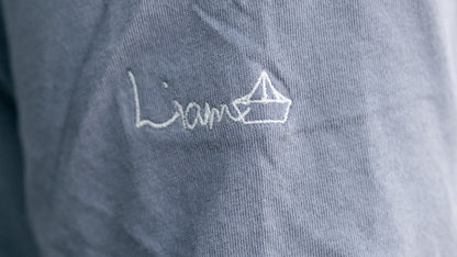 Men's / Unisex Legacy T-Shirt -  STORMY  |  River of Resilience Logo