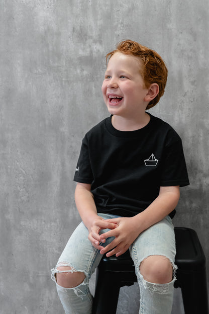 LITTLE LOWKURE   |  BLACK - Little Legacy Basic T-Shirt