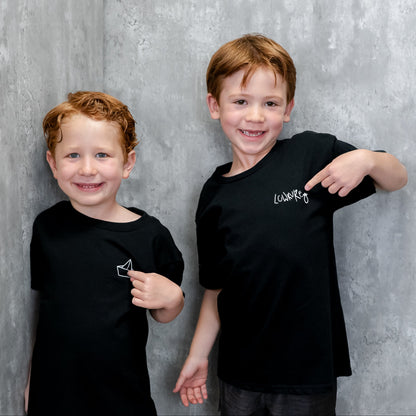 LITTLE LOWKURE   |  BLACK - Little Legacy Basic T-Shirt