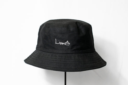 LIAM  |  Black Bucket Hat  |  One Size Fits MOST