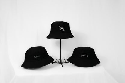 LIAM  |  Black Bucket Hat  |  One Size Fits MOST