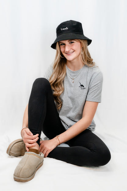 Woman's Relaxed Fit Crew Neck T-Shirt - GREY | Crane