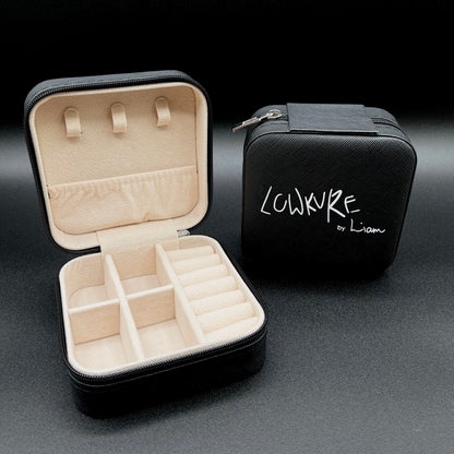 LowKure by Liam |  BLACK - Forever Treasures Chest: Mini Jewellery Box