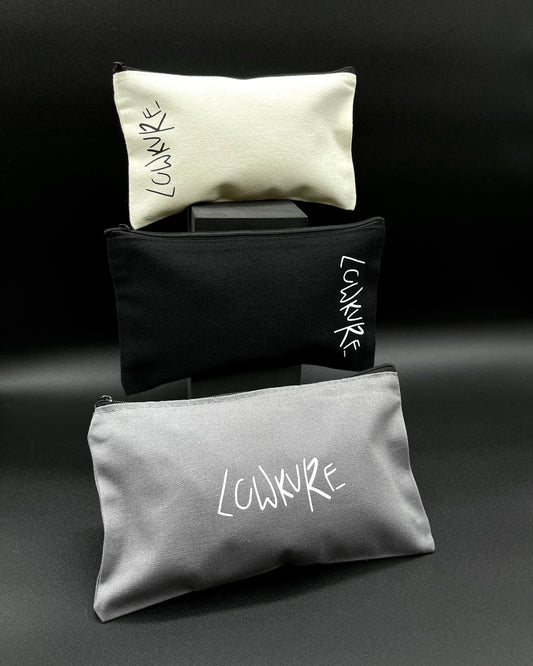 Halo & Shadow Mini Pouches  |  BLACK,  GREY,  IVORY