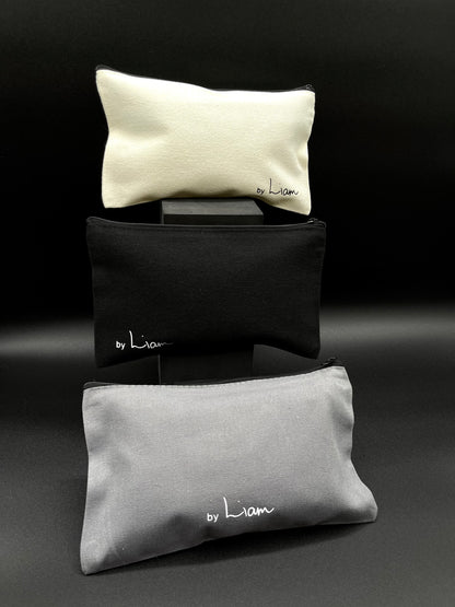 Halo & Shadow Mini Pouches  |  BLACK,  GREY,  IVORY