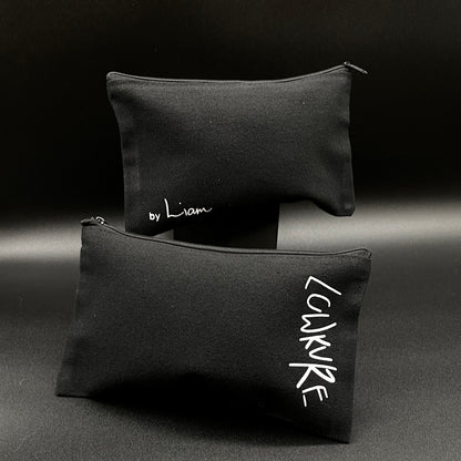 Eclipse Essentials Pair  |  Black Zip-Up Eclipse Carry-All + Black Mini Pouch